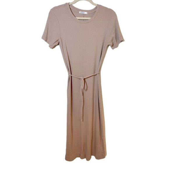 ☀️steal this one👏🏻Stateside size M nude/tan gorgeous maxi dress - Picture 1 of 4